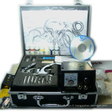 kit professionnel de tatouage de deux pistolets pour le débutant du tatouage de limem